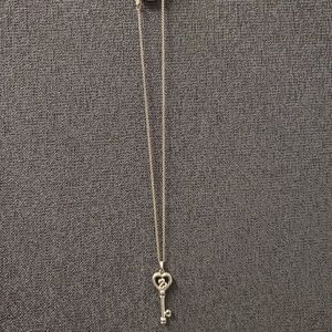 Open Heart Collection Key Pendant & Chain